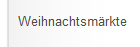 Weihnachtsmrkte